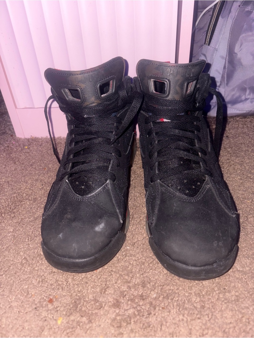 Jordan Black High-Top Sneakers